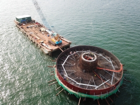 Hè về trên công trường Nhà máy Điện gió Sóc Trăng 7